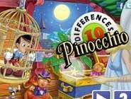 10 Différences Pinocchio