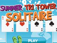 Summer Tri Tower Solitaire