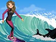 Surfe avec les baleines