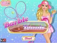 Barbie tennis