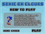 Sonic on clouds