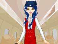 Airline Stewardess Dress Up