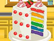 Emma's Recipes: Rainbow Clown Cake
