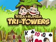 Kiba & Kumba Tri Towers Solitaire