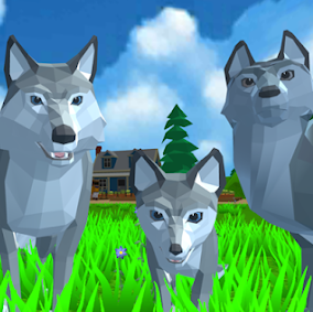 Wolf Simulator Wold Animals 3D