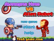 Avengers Hero vs Alien Robot
