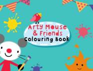 Arty mouse coloring book