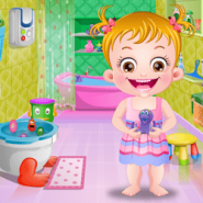 Baby Hazel Bathroom Hygiene