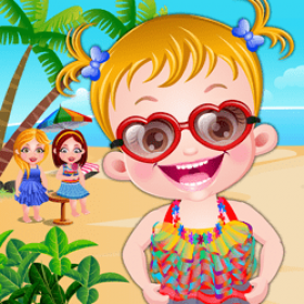 Baby Hazel Beach Party - Free game at Playhub.com