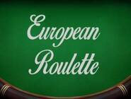 Roulette européenne
