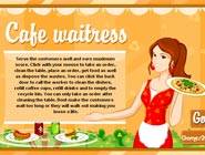 Cafe waitress