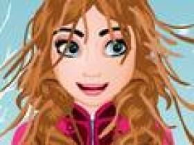 Frozen Anna Messy Hair - Free game at Playhub.com.